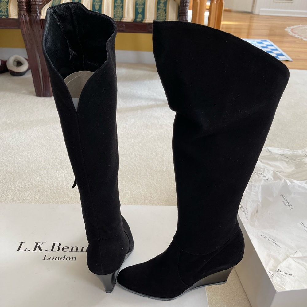 L.K. Bennett Nancy Suede Boots